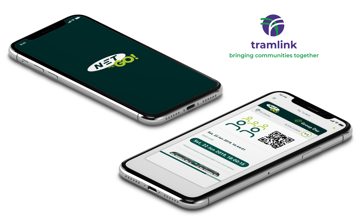 NETGO! Nottingham Tram Mobile Ticket App image