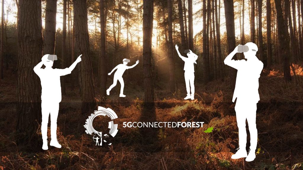 Gooii's Augmented Reality 5G Connected Forest tourism headset