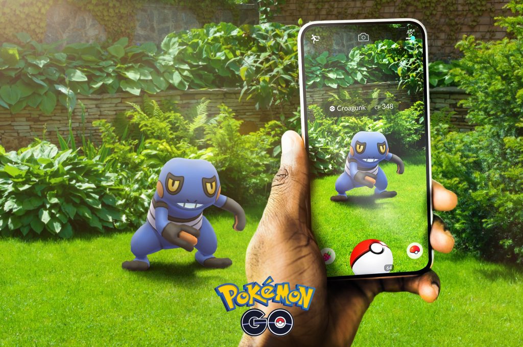 Pokemon Go Augmented Reality app