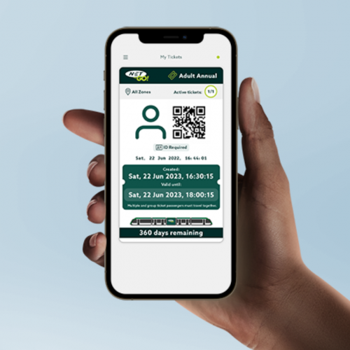 NETGO! - Nottingham’s tram mobile ticket app for Nottingham’s tram network