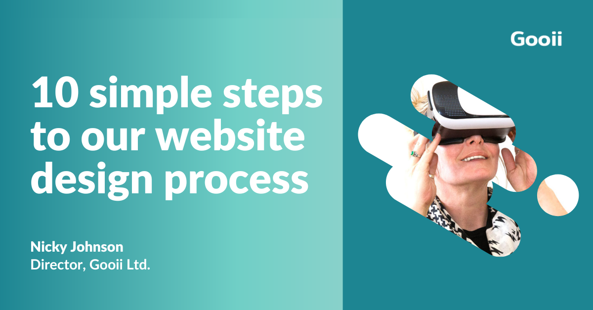 Gooii Insights: 10 simple steps to our website design process image