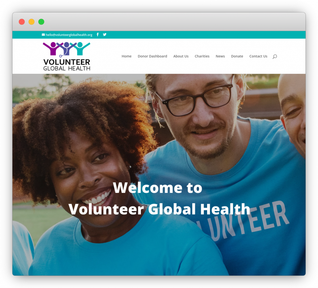 Volunteer Global Health website designed by Gooii.png