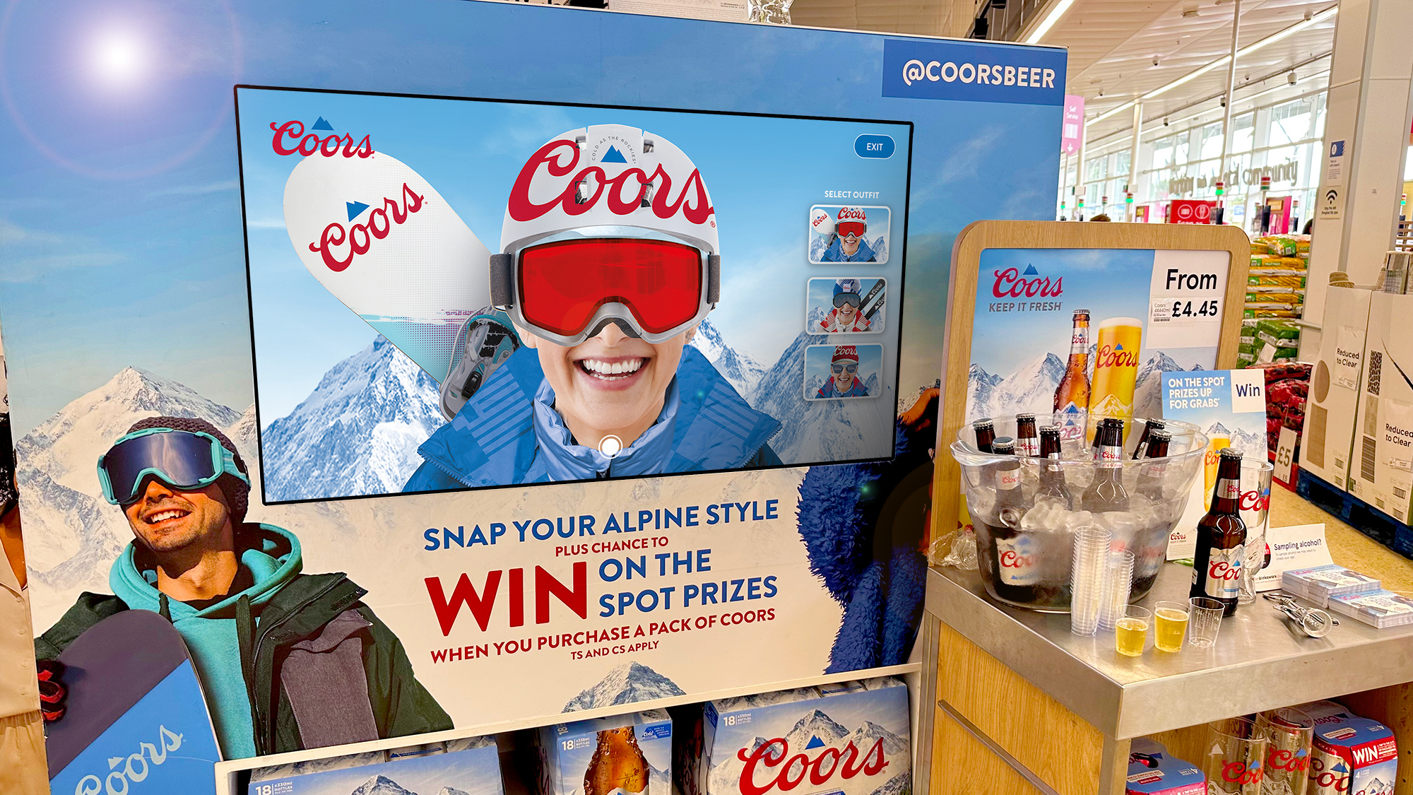 Gooii develops Coors’ latest AR retail experience that transports shoppers to the slopes image
